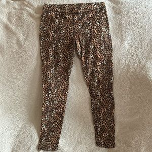 LaSenza leopard leggings. Never worn. Size Medium